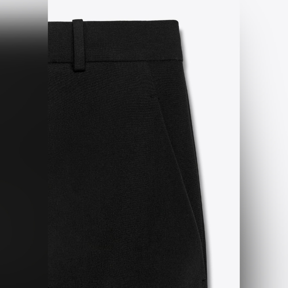 ZARA ZW COLLECTION HIGH-WAIST STRAIGHT LEG PANTS - Picture 7 of 7